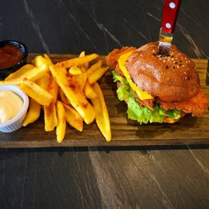 Crunchy Chicken Burger