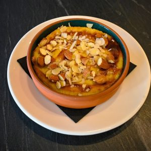 Traditional Albanian Dessert (Qumështor)